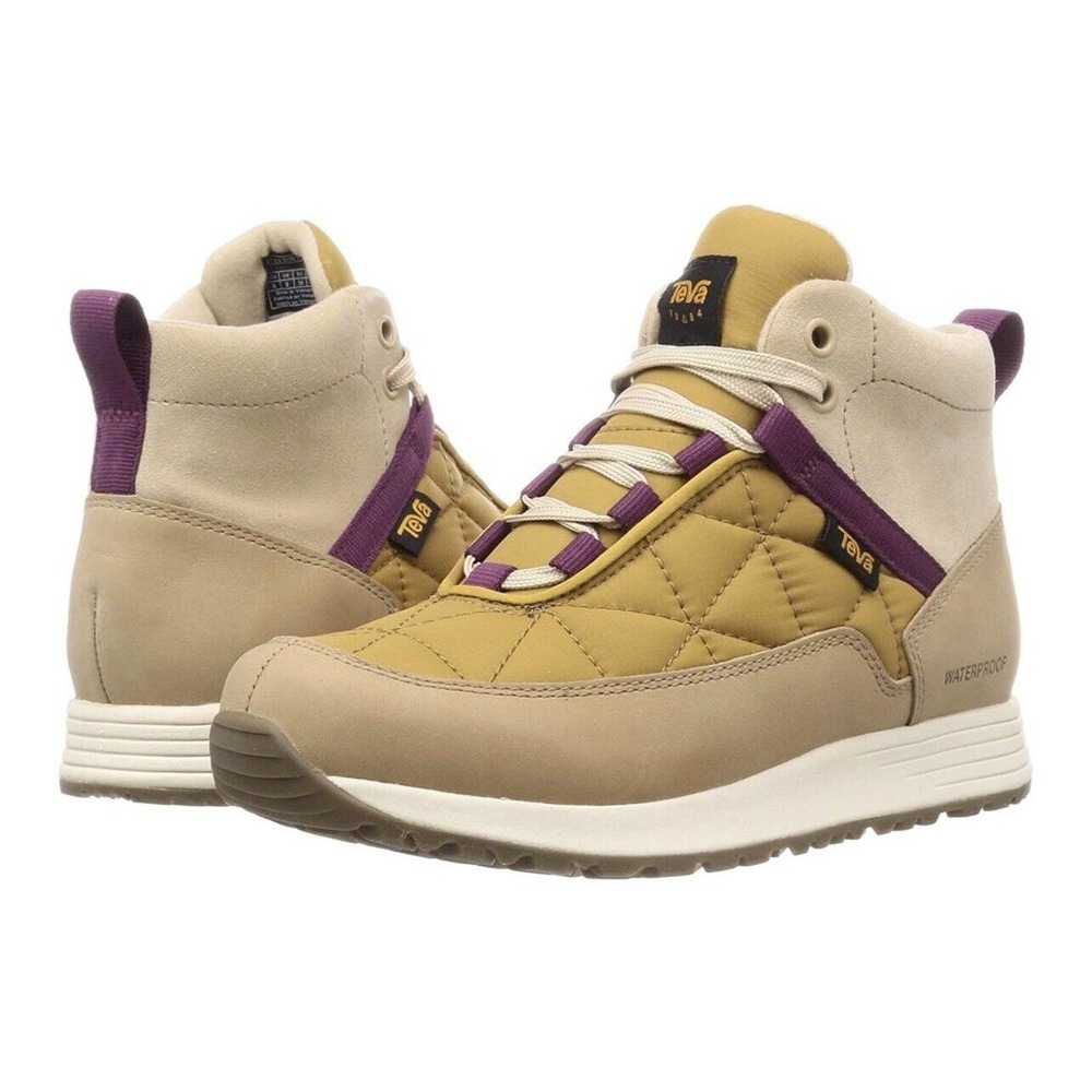 Teva Ember Commute Waterproof Sesame/Medallion Hiking Boot Women's Size 7.5 - Picture 7 of 7